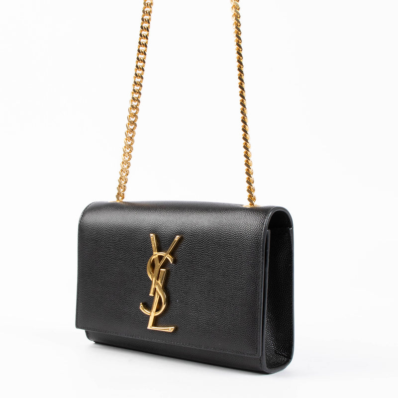 Shop this 100% authentic Saint Laurent Black Kate Small Bag at Labellov.com
