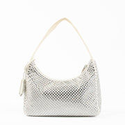 Shop this 100% authentic Prada Crystal Re-Edition 2000 Mini Satin Bag at Labellov.com
