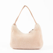 Shop this 100% authentic Prada Pink Re-Edition 2000 Shearling Bag at Labellov.com
