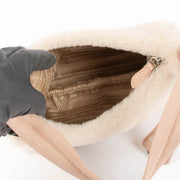 Shop this 100% authentic Prada Pink Re-Edition 2000 Shearling Bag at Labellov.com