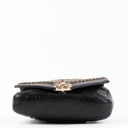 Shop this 100% authentic Chanel Black Chevron Chain Mini Flap Bag at Labellov.com.
