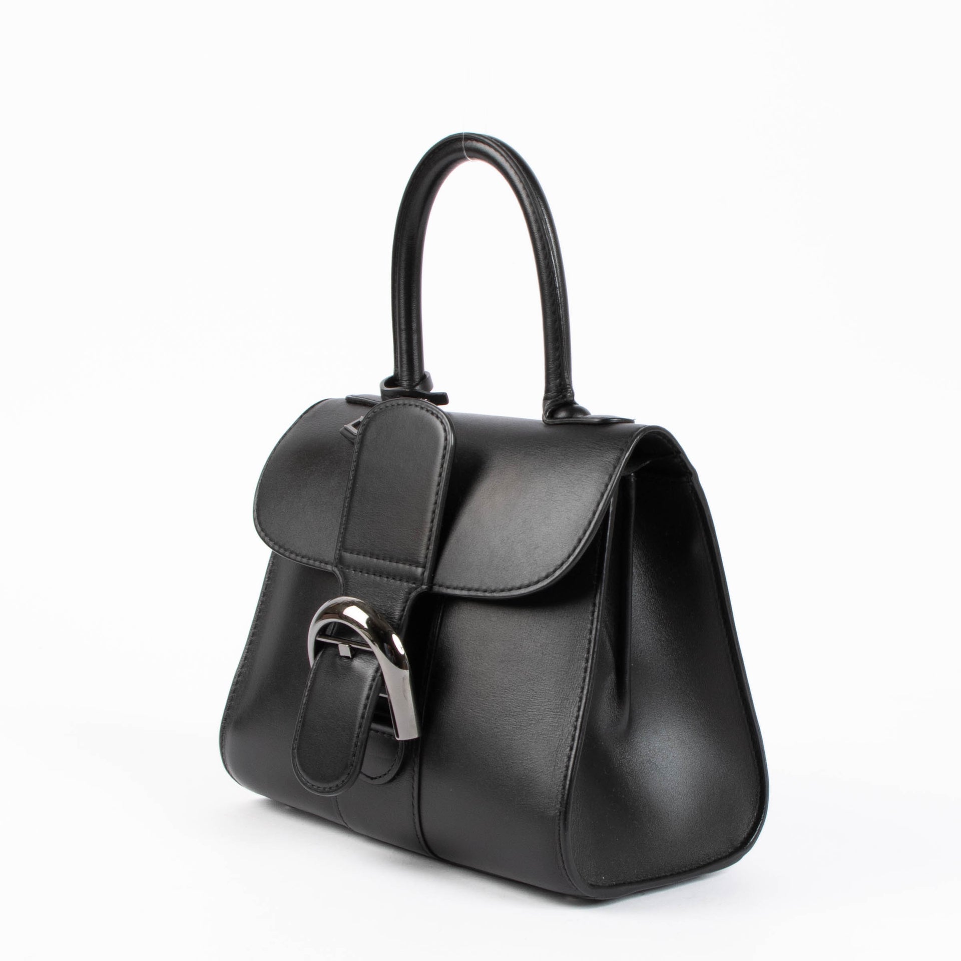 Shop this 100% authentic Delvaux So Black Box Calf Brillant Mini at Labellov.com