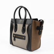 Shop this authentic Celine Tri-Color Micro Luggage Bag pre-loved on Labellov.com 