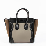 Shop this authentic Celine Tri-Color Micro Luggage Bag pre-loved on Labellov.com 