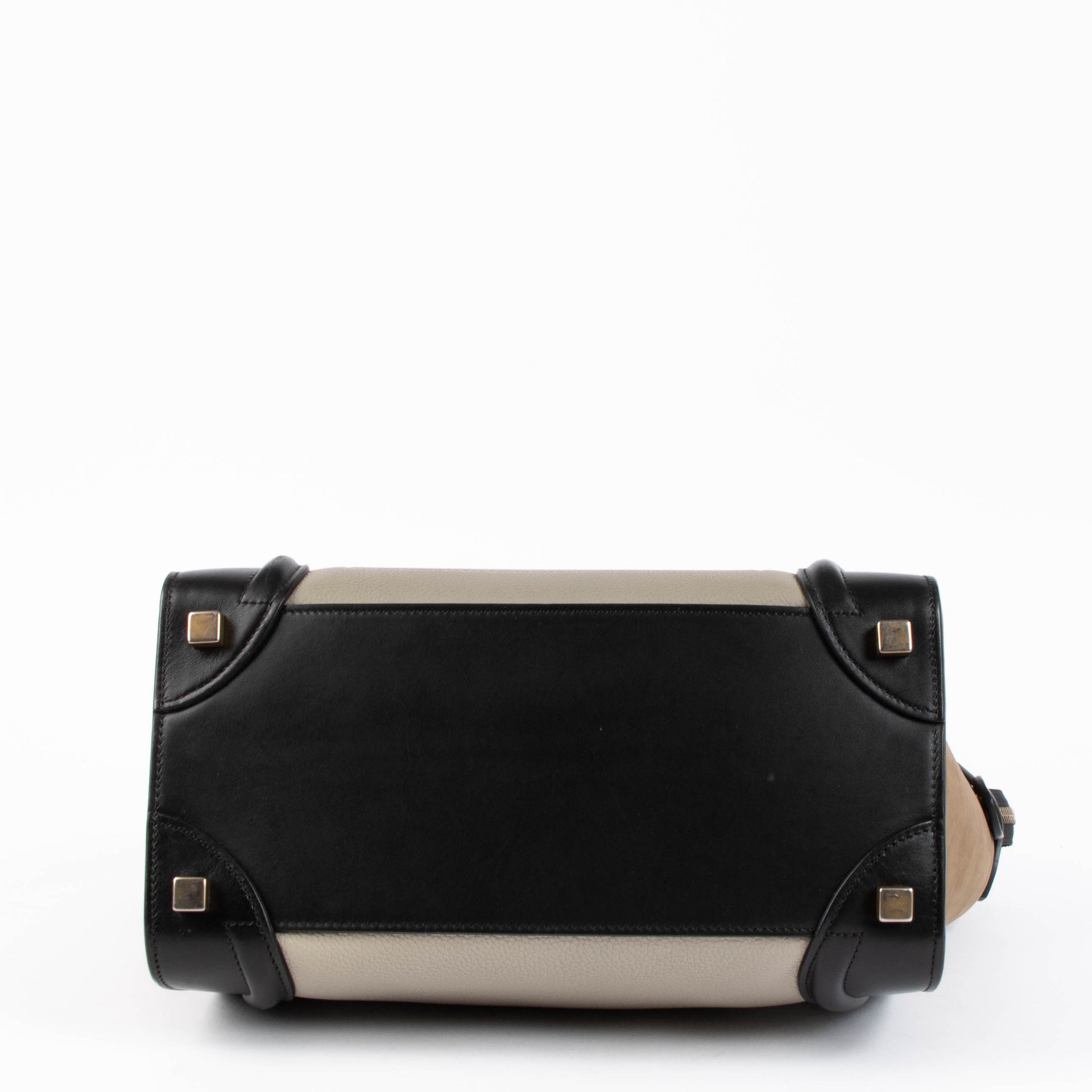 Shop this authentic Celine Tri-Color Micro Luggage Bag pre-loved on Labellov.com 