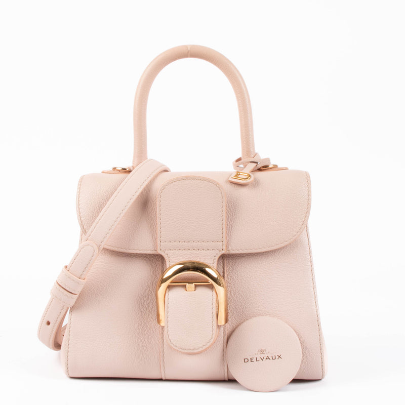 Shop this authentic Delvaux Nude Rodeo Calf Brillant Mini pre-loved on Labellov.com 