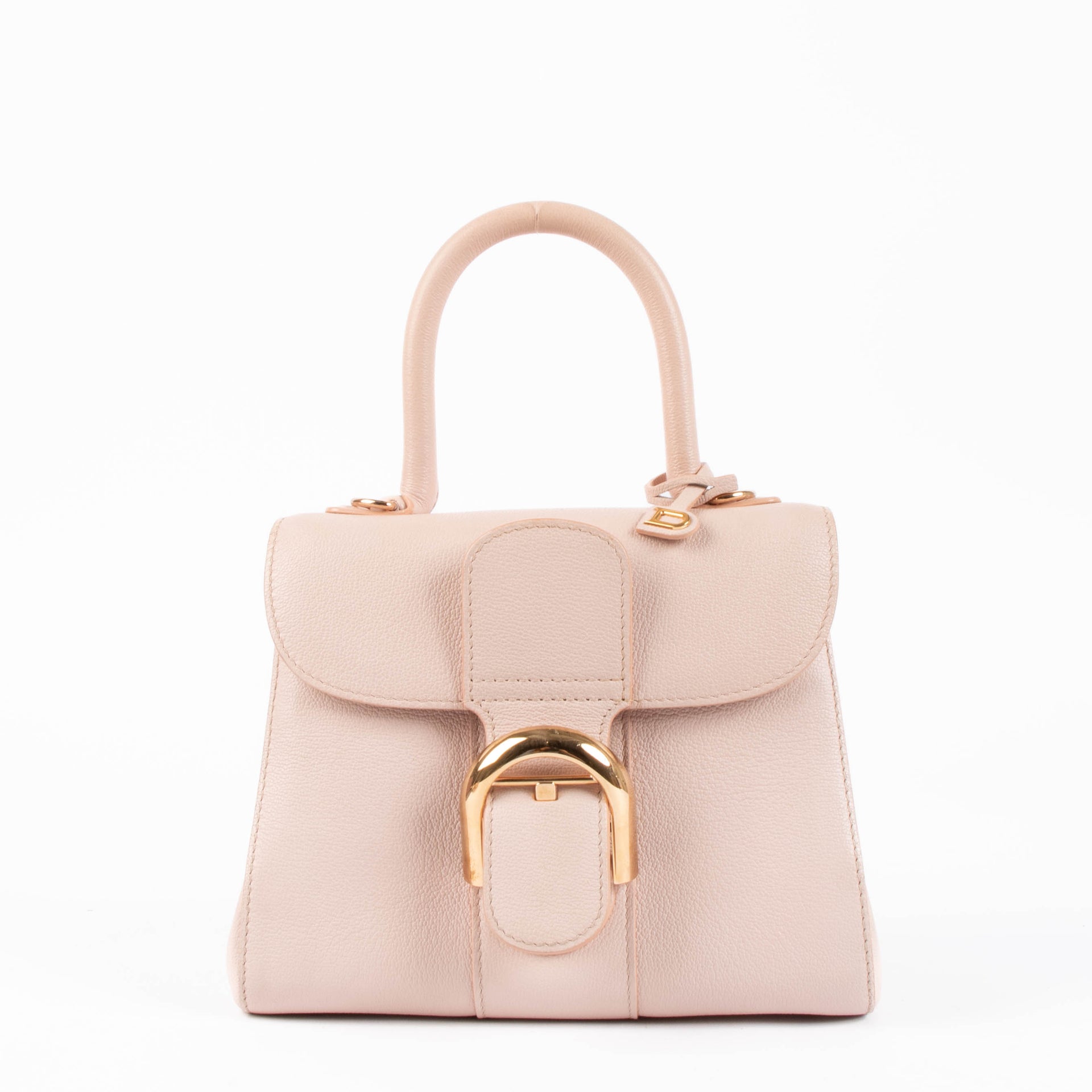 Shop this authentic Delvaux Nude Rodeo Calf Brillant Mini pre-loved on Labellov.com 