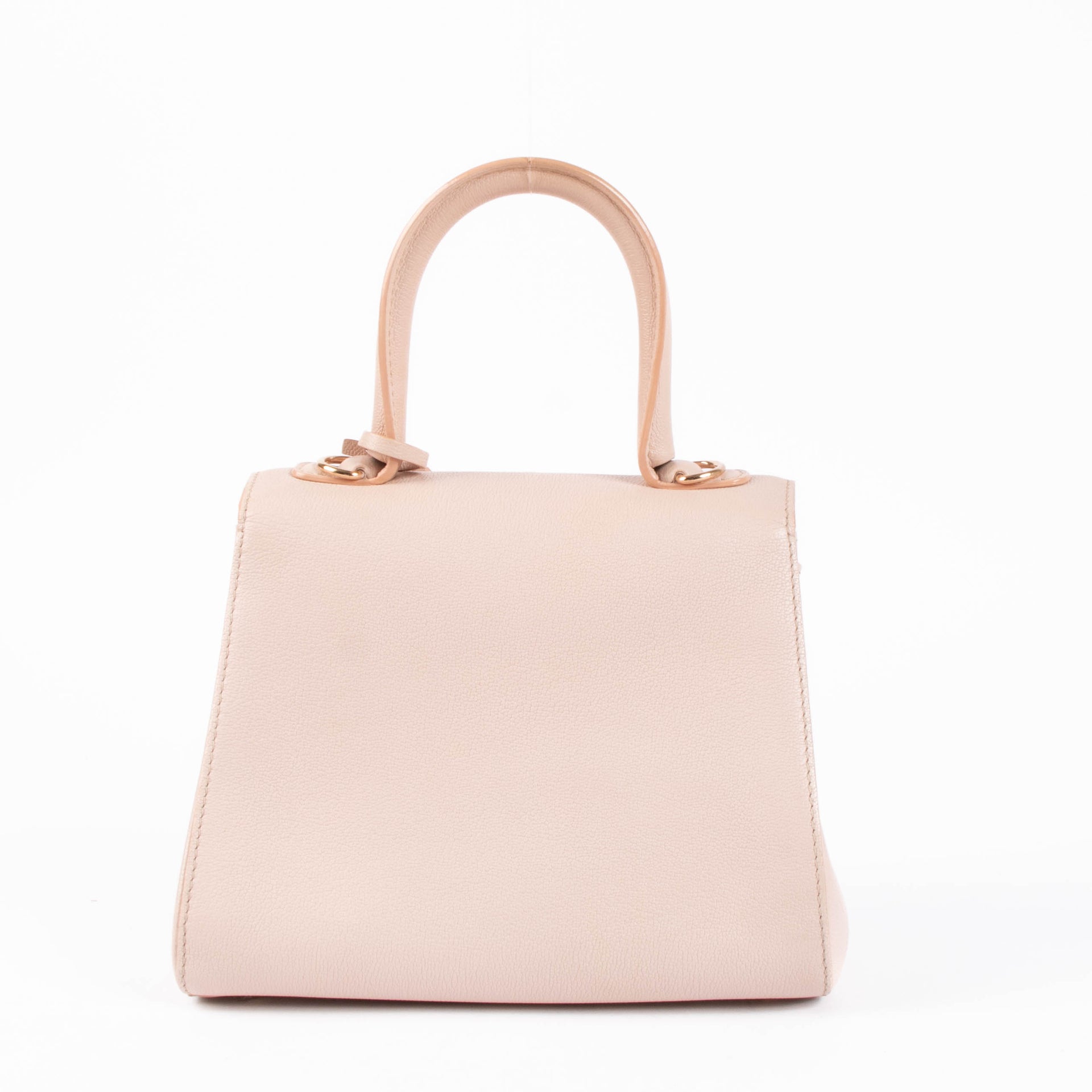 Shop this authentic Delvaux Nude Rodeo Calf Brillant Mini bag pre-loved on Labellov.com 