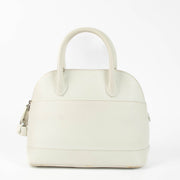 Shop this authentic Balenciaga White Logo Ville Small Bag pre-loved on Labellov.com