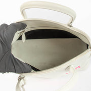 Shop this authentic Balenciaga White Logo Ville Small Bag pre-loved on Labellov.com