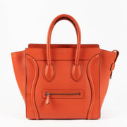 Shop this 100% authentic Celine Red Mini Luggage Tote at Labellov.com