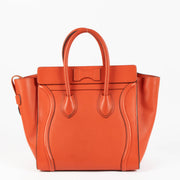Shop this 100% authentic Celine Red Mini Luggage Tote at Labellov.com