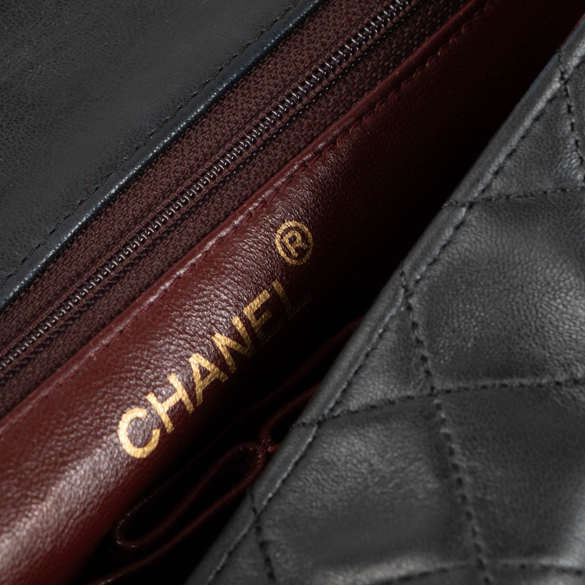 Shop this 100% authentic Chanel Vintage Black Lambskin Small Flap Bag at Labellov.com