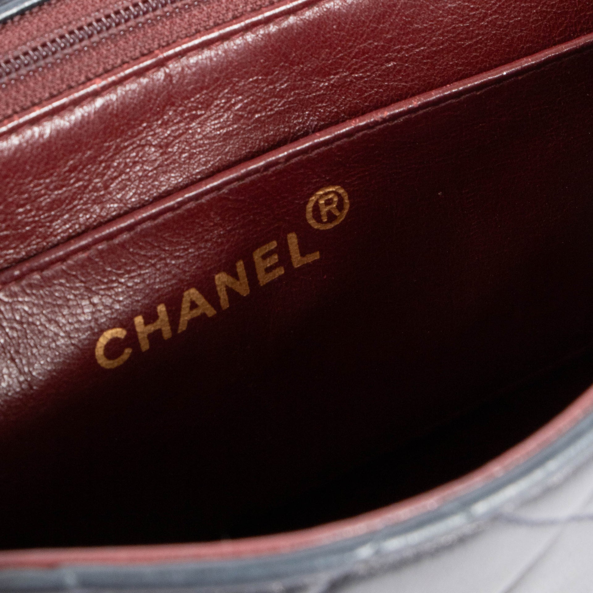 Chanel Vintage Navy Medium Diana Flap Bag