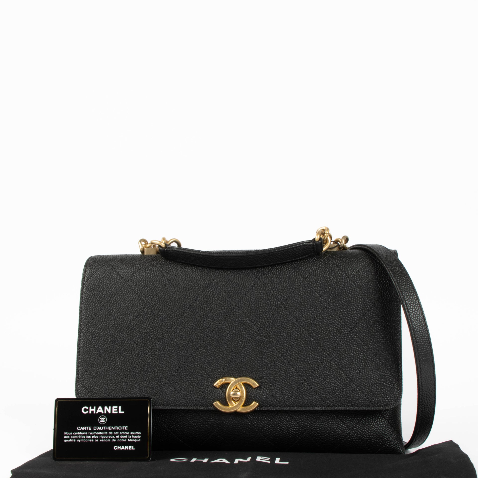 Chanel Black Medium Chic Affinity Flap Crossbody Bag