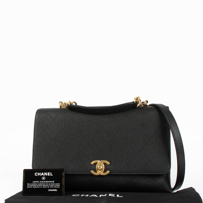 Chanel Black Medium Chic Affinity Flap Crossbody Bag