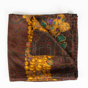 Shop the authentic Chanel Silk Paisley Byzantine Print Square Scarf second hand on Labellov.com