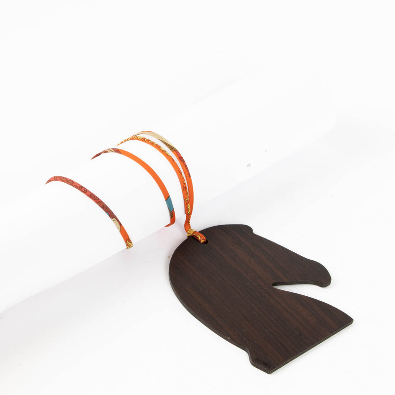 Shop this 100% authentic Hermès Wood Samarcande Horse Charm at Labellov.com
