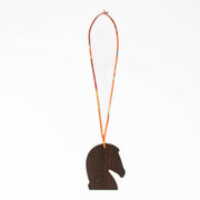 Shop this 100% authentic Hermès Wood Samarcande Horse Charm at Labellov.com