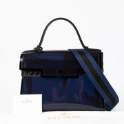 Shop the authentic Delvaux Tempête Dark Night Top Handle second hand on Labellov.com