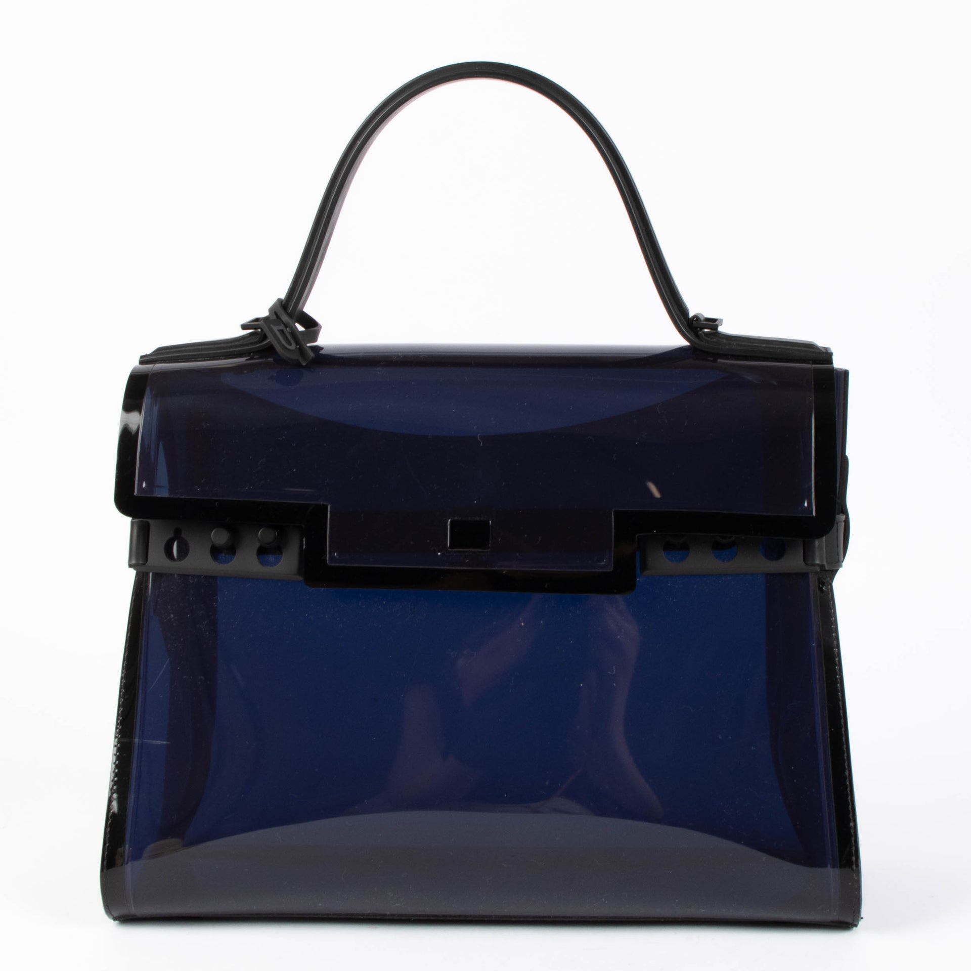Shop the authentic Delvaux Tempête Dark Night Top Handle second hand on Labellov.com