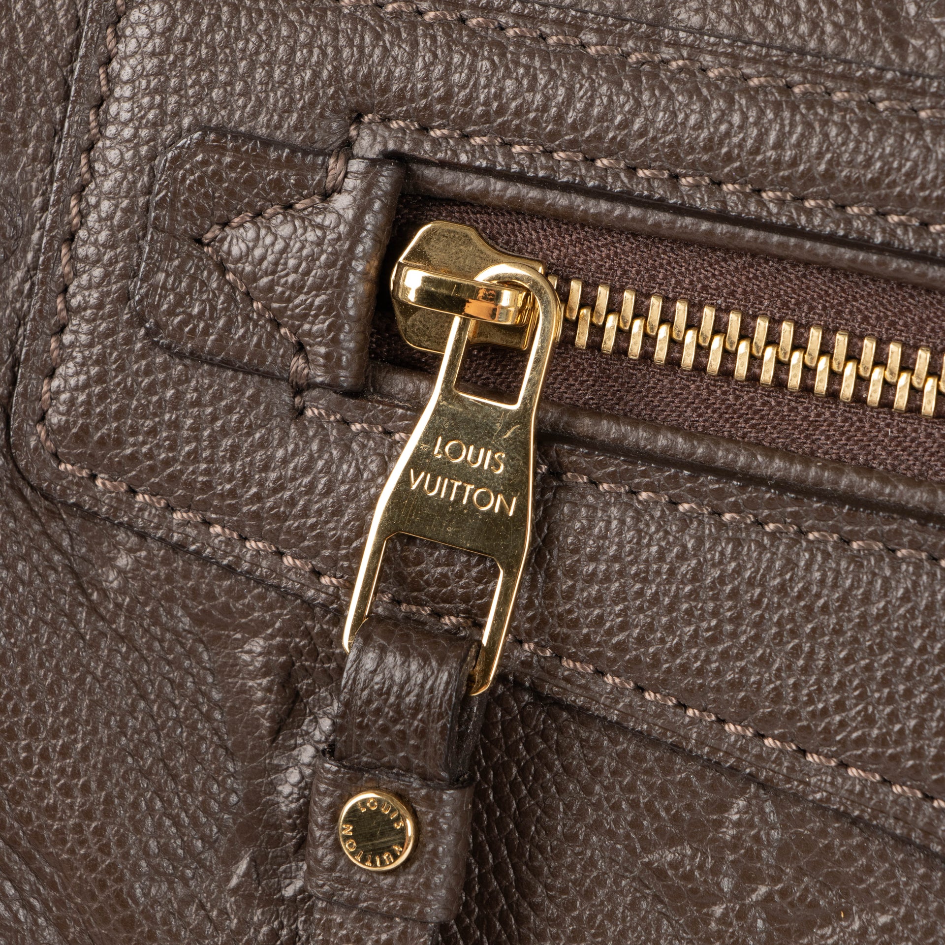 Shop the authentic Louis Vuitton Terre Mongoram Empreinte Petillante Clutch second hand on Labellov.com