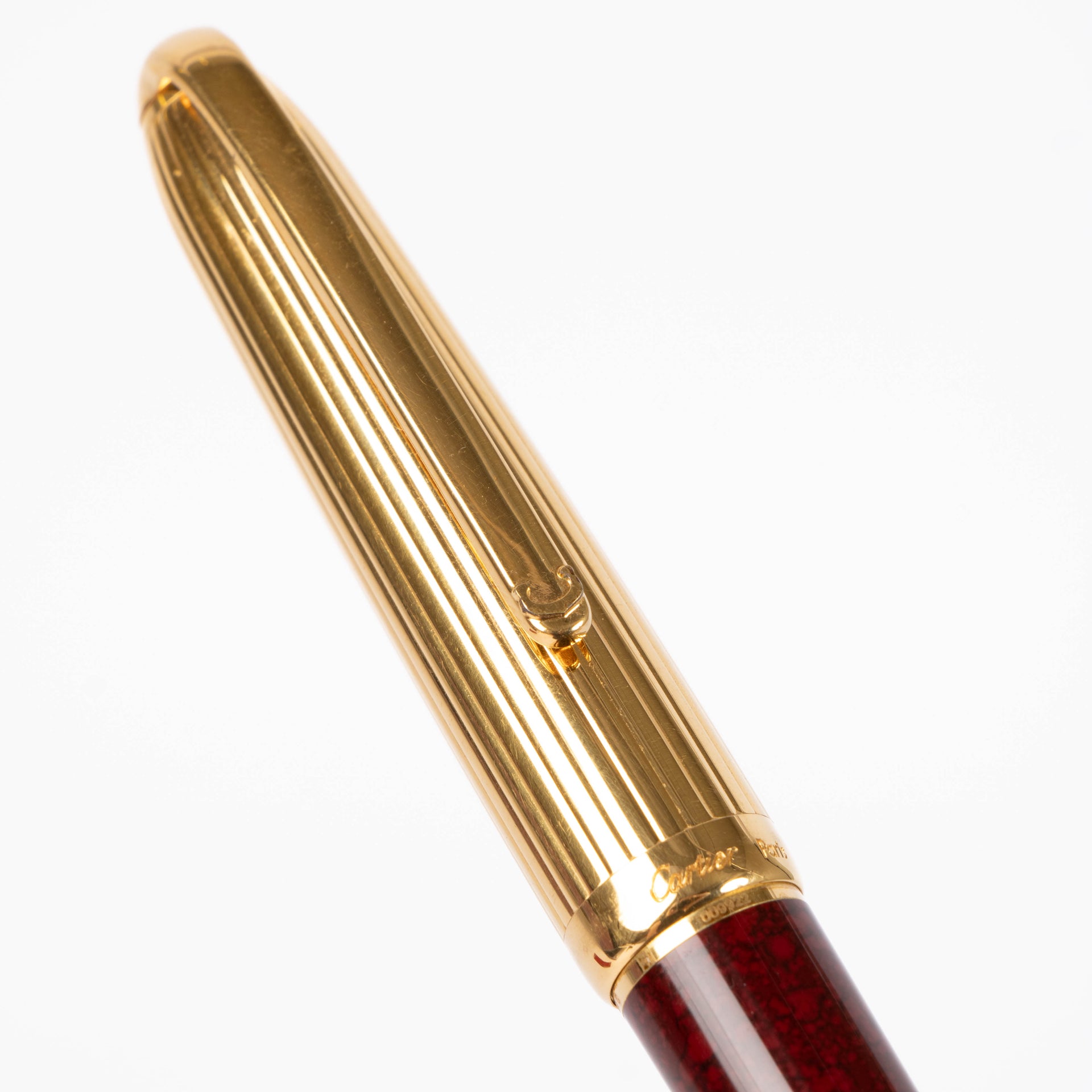 Cartier Gold Plated/Resin Pasha de Cartier Ballpoint Pen