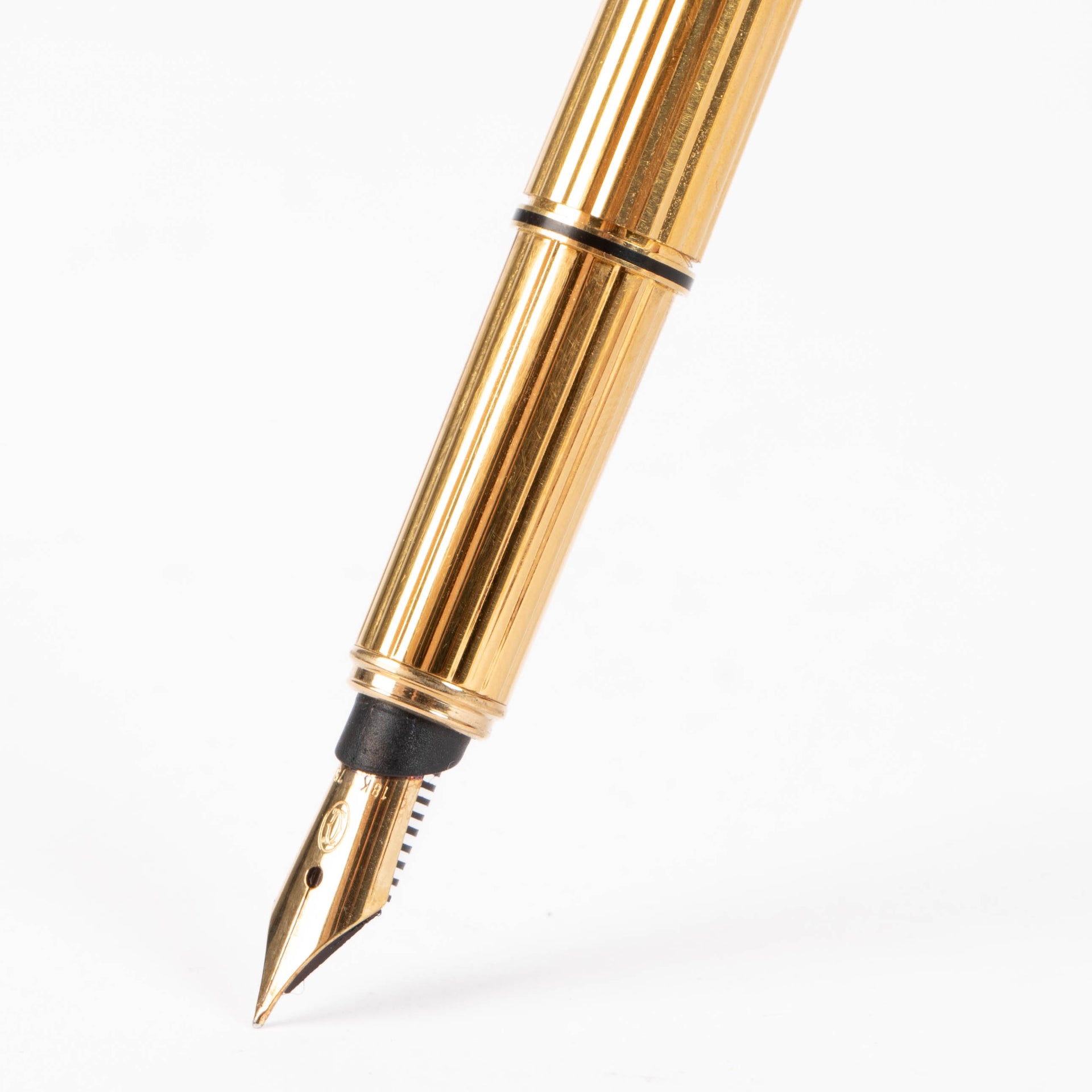 Stylo plume Trinity plaqué or Cartier