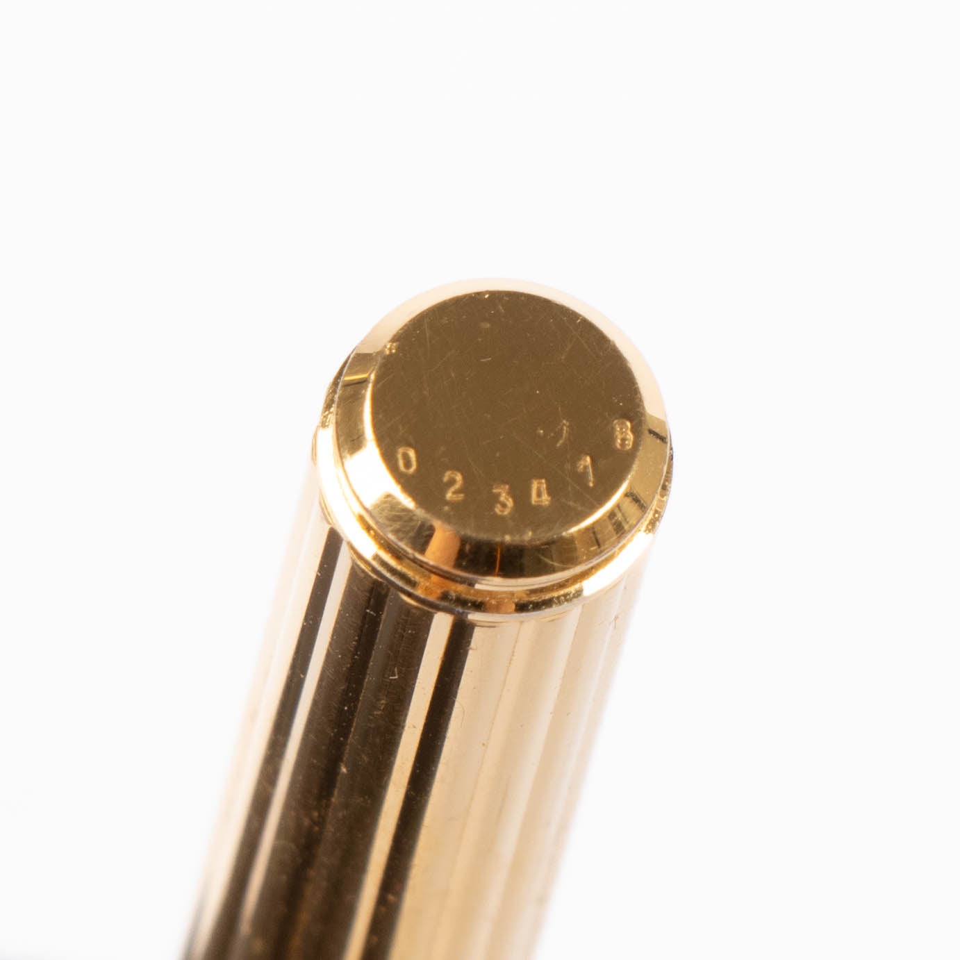 Stylo plume Trinity plaqué or Cartier