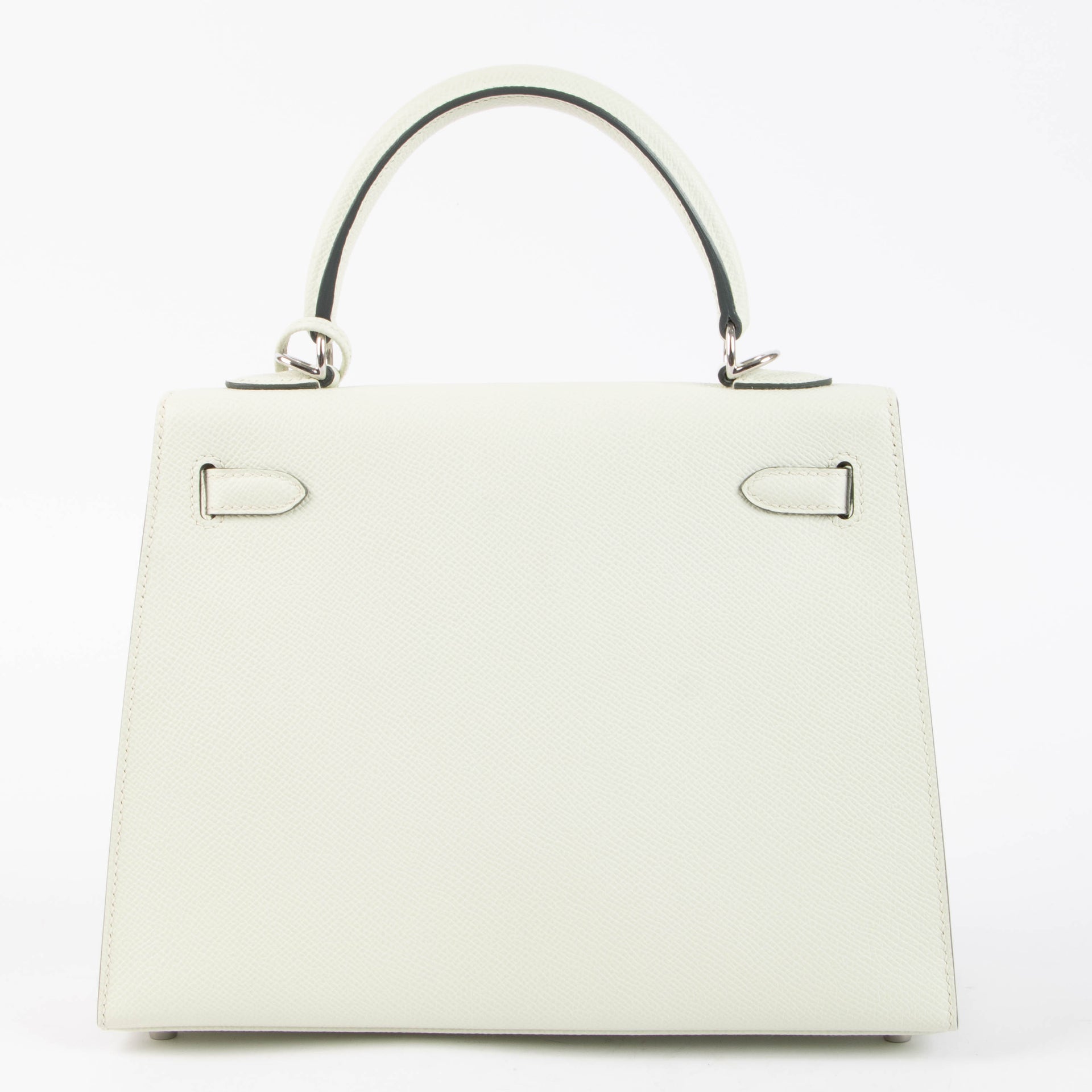 Hermes Kelly 25 Vert Fizz Epsom PHW