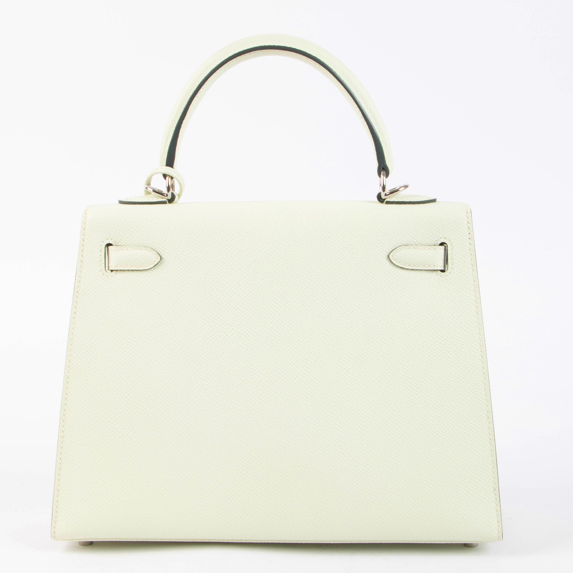 Hermes Kelly 25 Vert Fizz Epsom PHW
