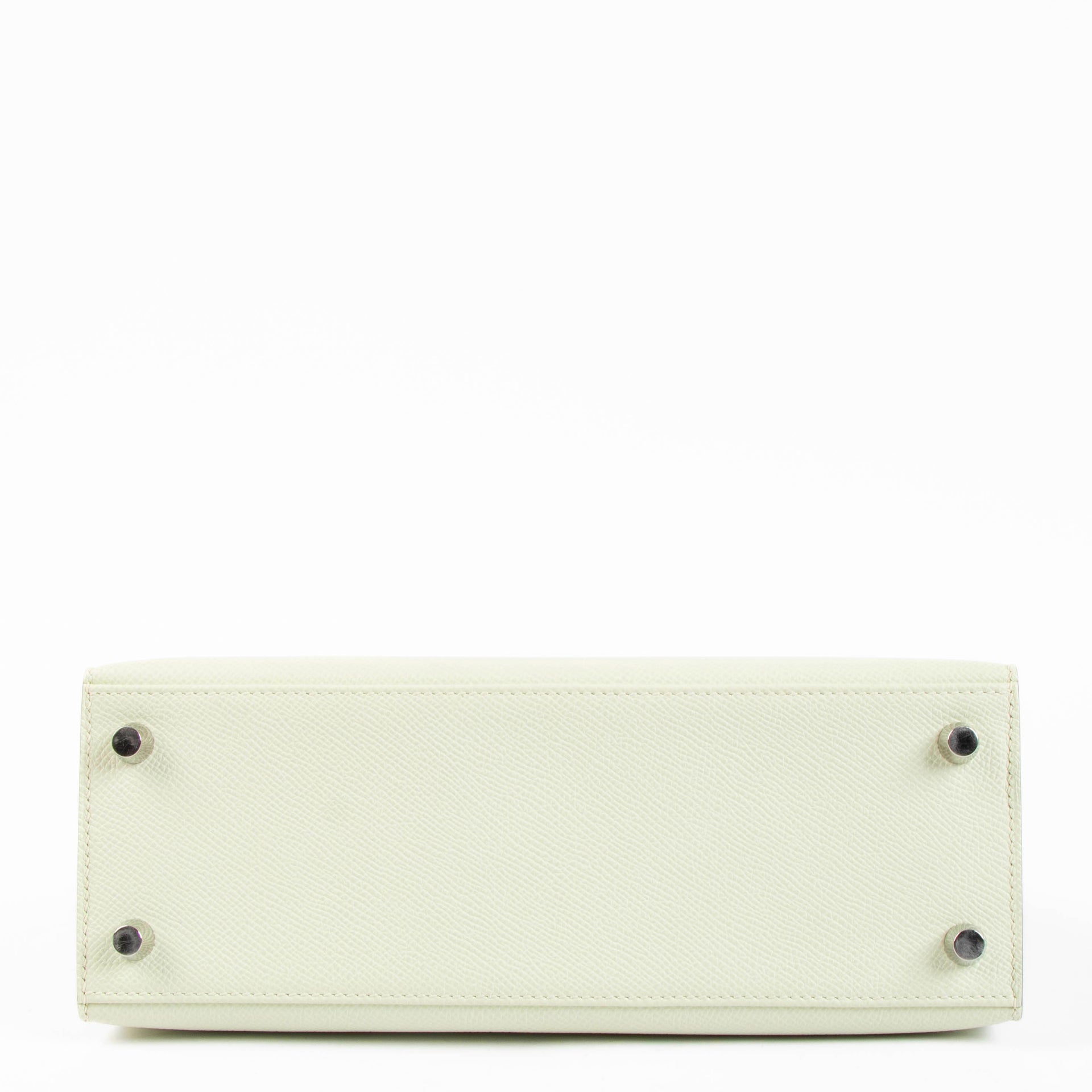 Hermes Kelly 25 Vert Fizz Epsom PHW