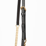 Shop this authentic Prada Black Gathered Nylon Chain Bag pre-loved on Labellov.com