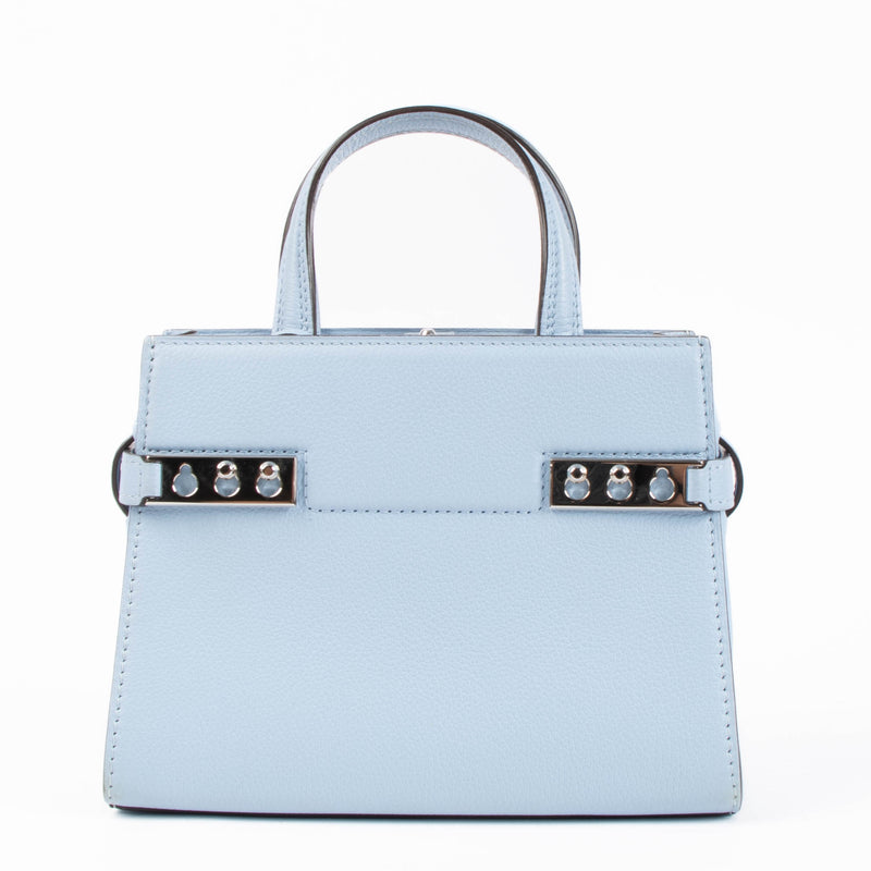 Shop the authentic Delvaux Azure Jumping Calf Tempête Crush Small Bag second hand on Labellov.com