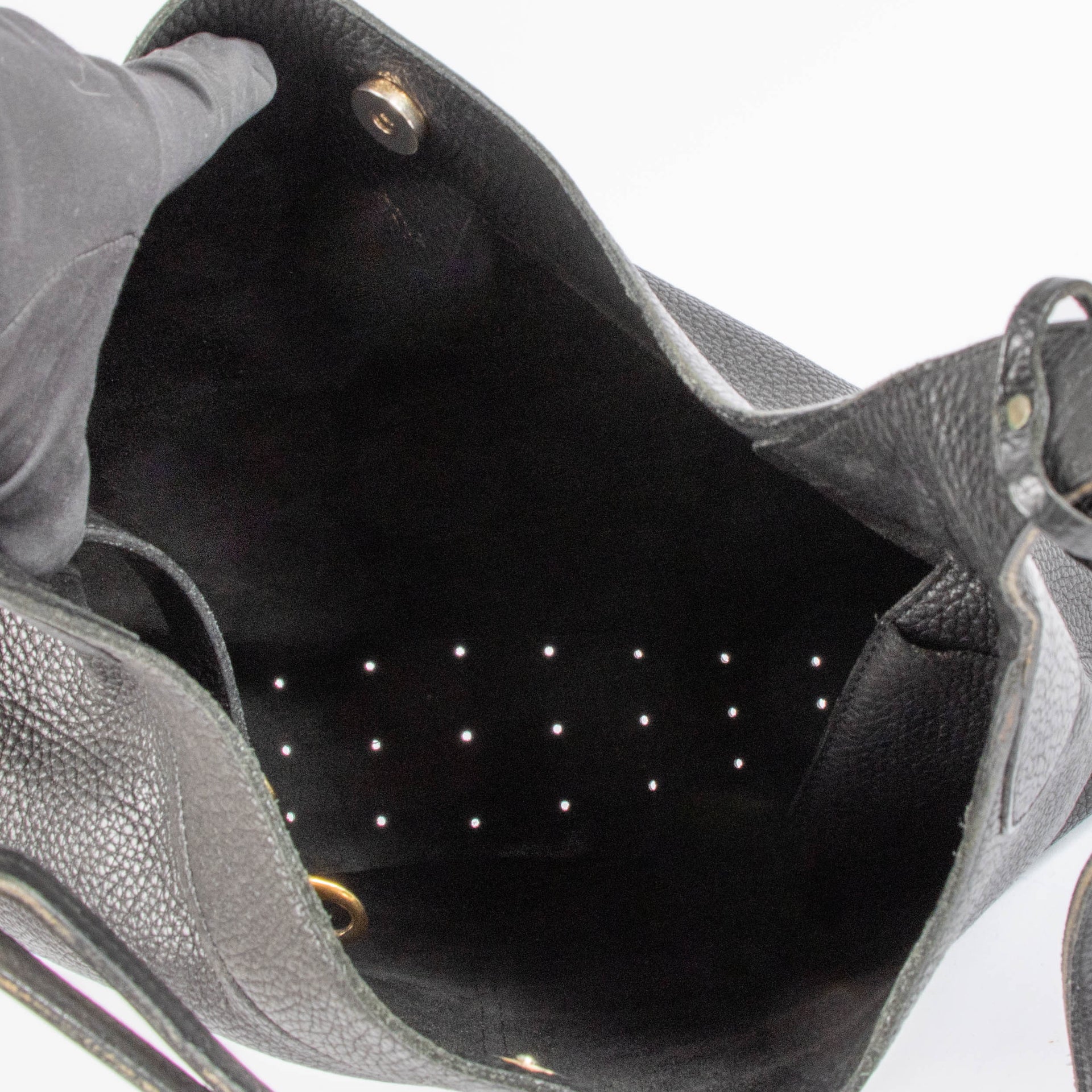 Shop this authentic Delvaux Black Satan Bag pre-loved on Labellov.com