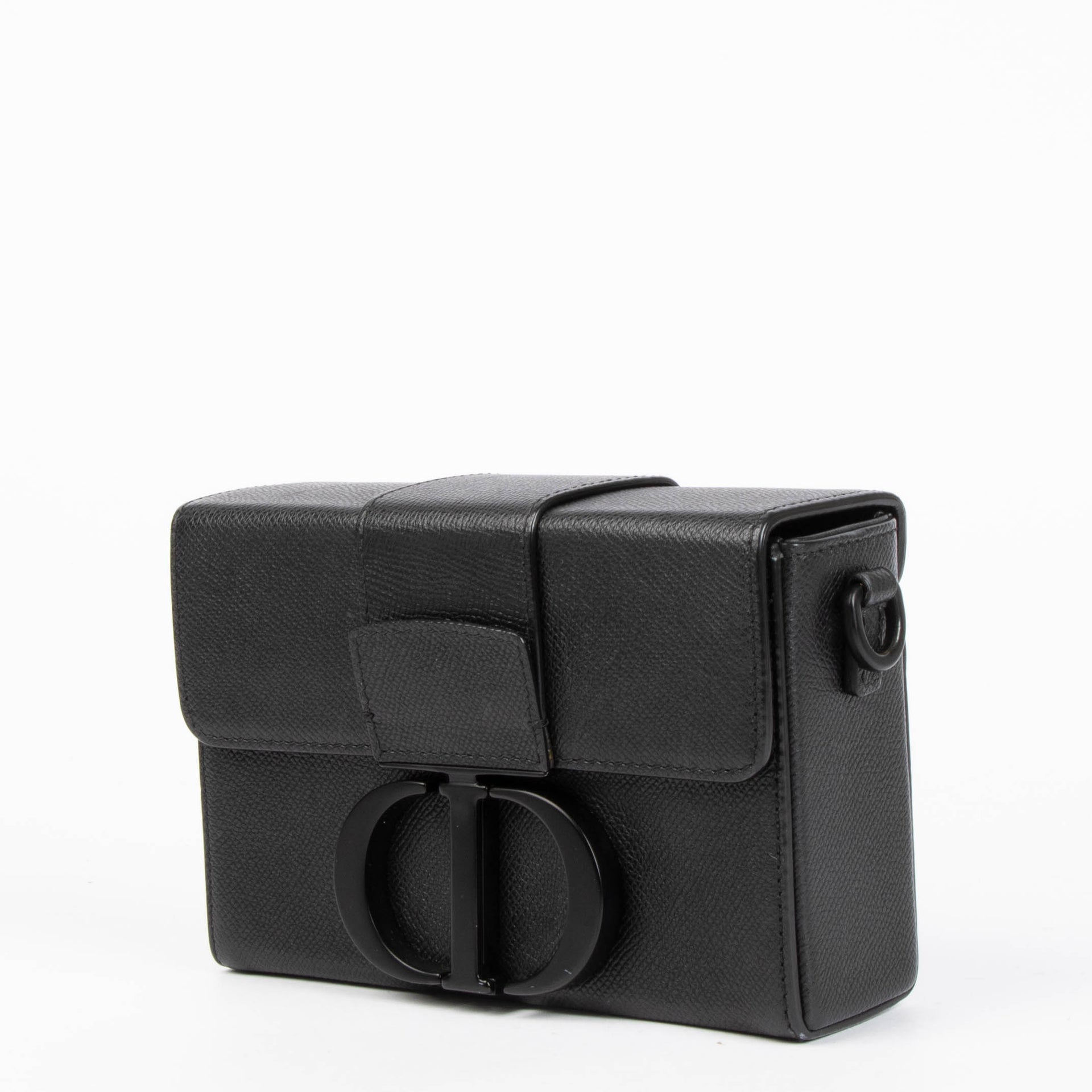 Christian Dior All Black Micro 30 Montaigne Bag