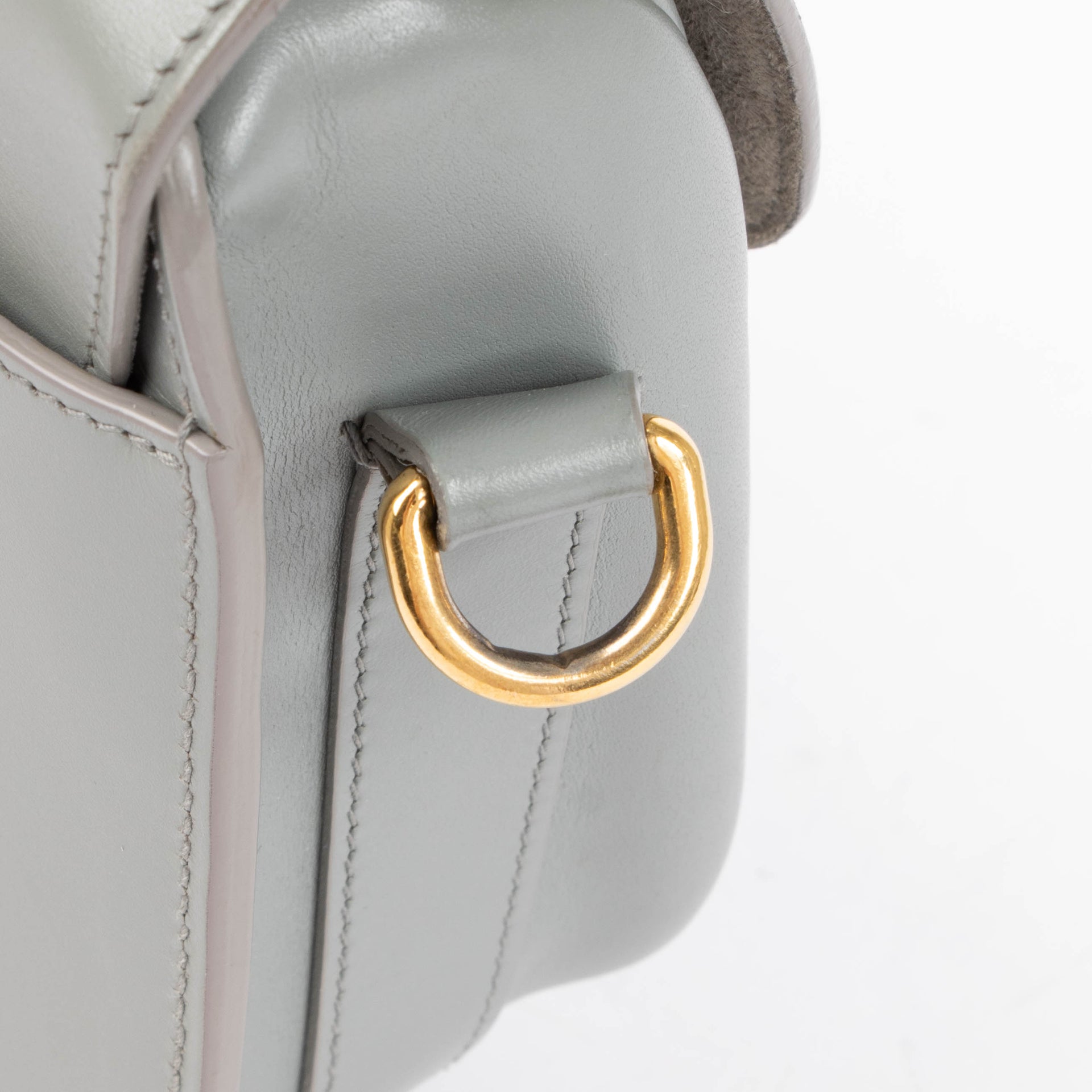 Christian Dior Grey Medium Bobby Bag