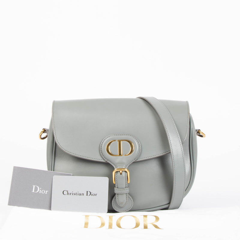 Christian Dior Grey Medium Bobby Bag