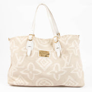 Shop this authentic Louis Vuitton Pink Canvas Tahitienne Cabas GM pre-loved on Labellov.com