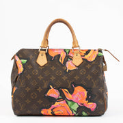 Shop this authentic Louis Vuitton Stephen Sprouse Monogram Roses Speedy 30 pre-loved on Labellov.com