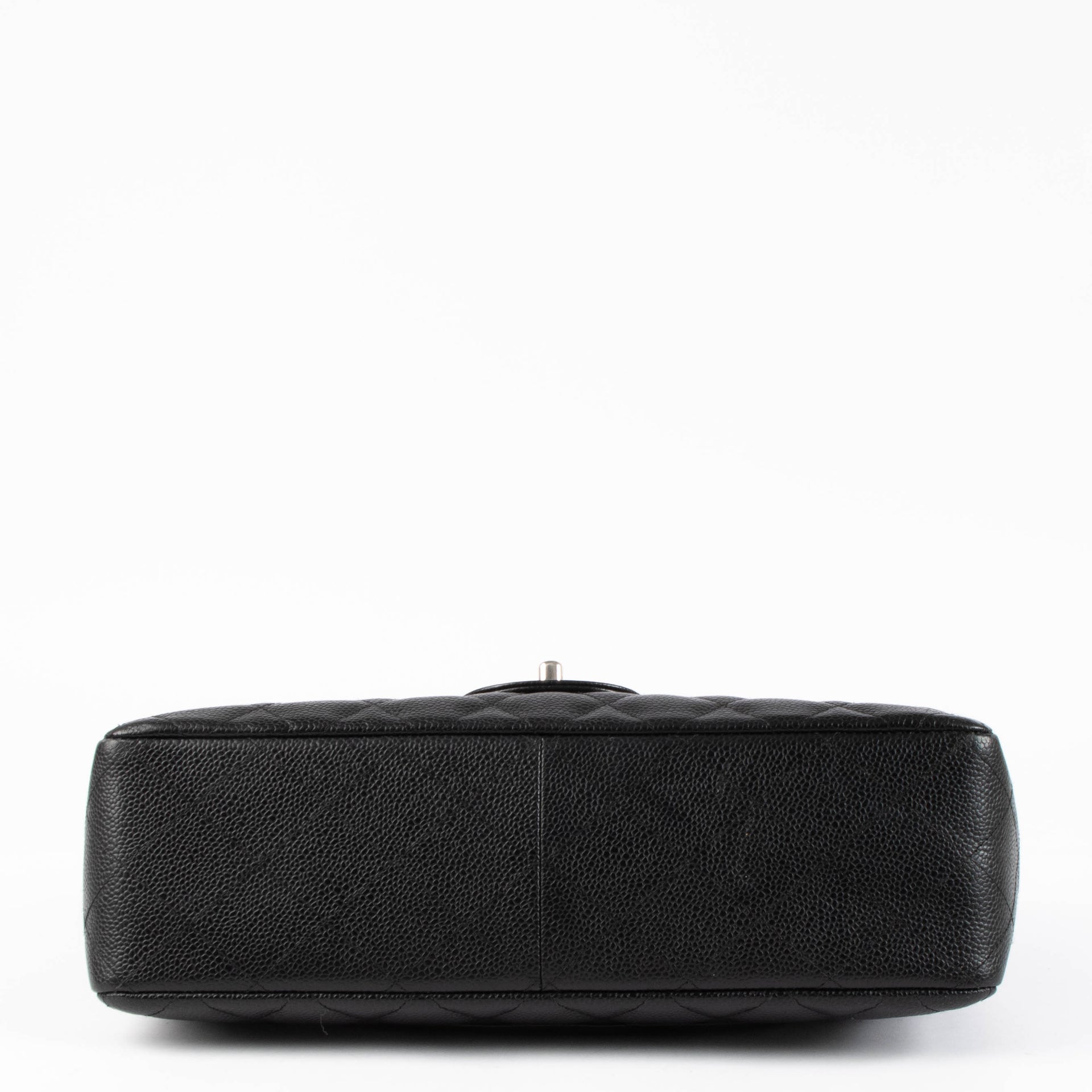 Chanel Black Caviar Large/Jumbo Classic Single Flap bag