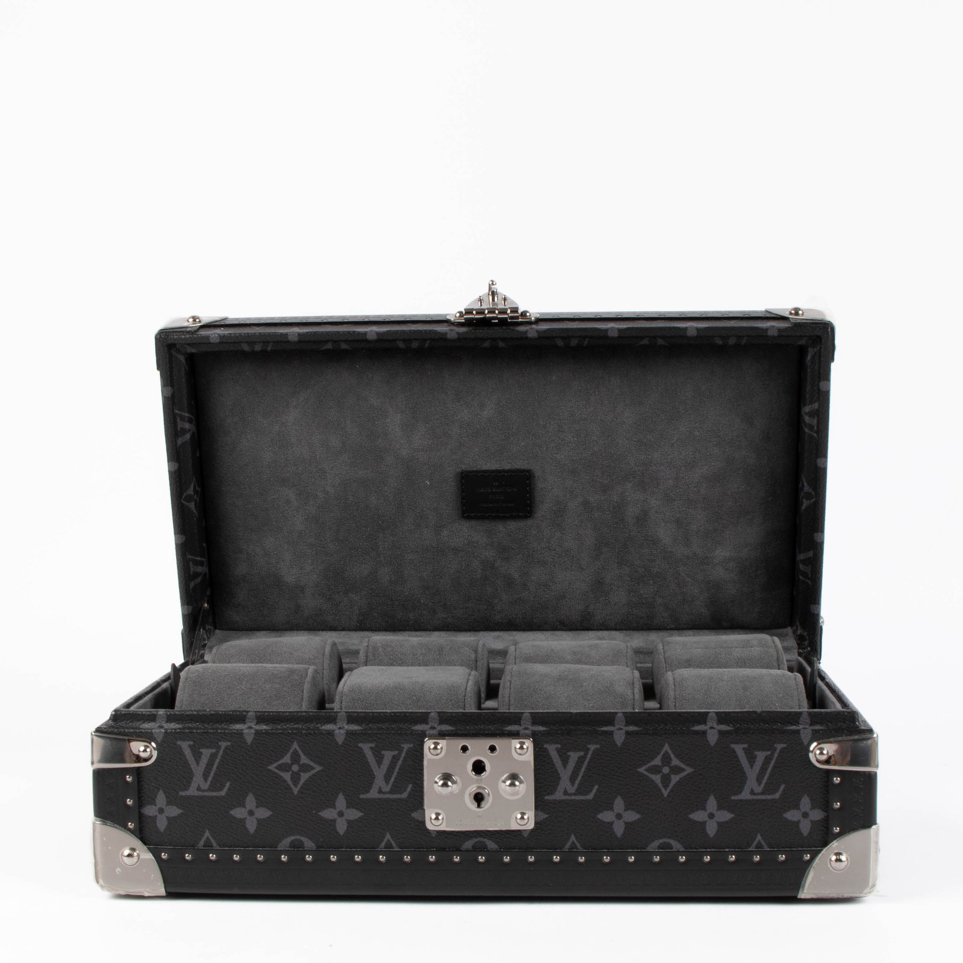 Louis Vuitton Monogram Eclipse 8 Watch Case