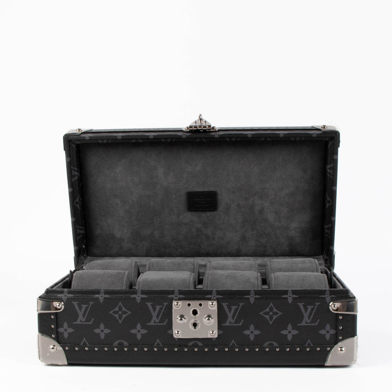 Louis Vuitton Monogram Eclipse 8 Watch Case