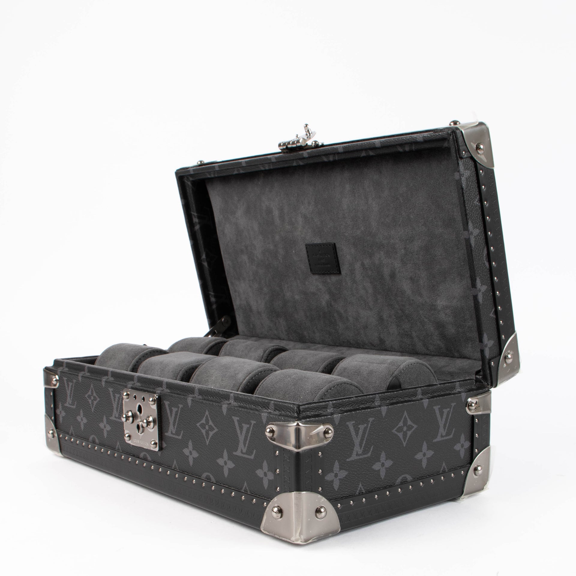 Louis Vuitton Monogram Eclipse 8 Watch Case