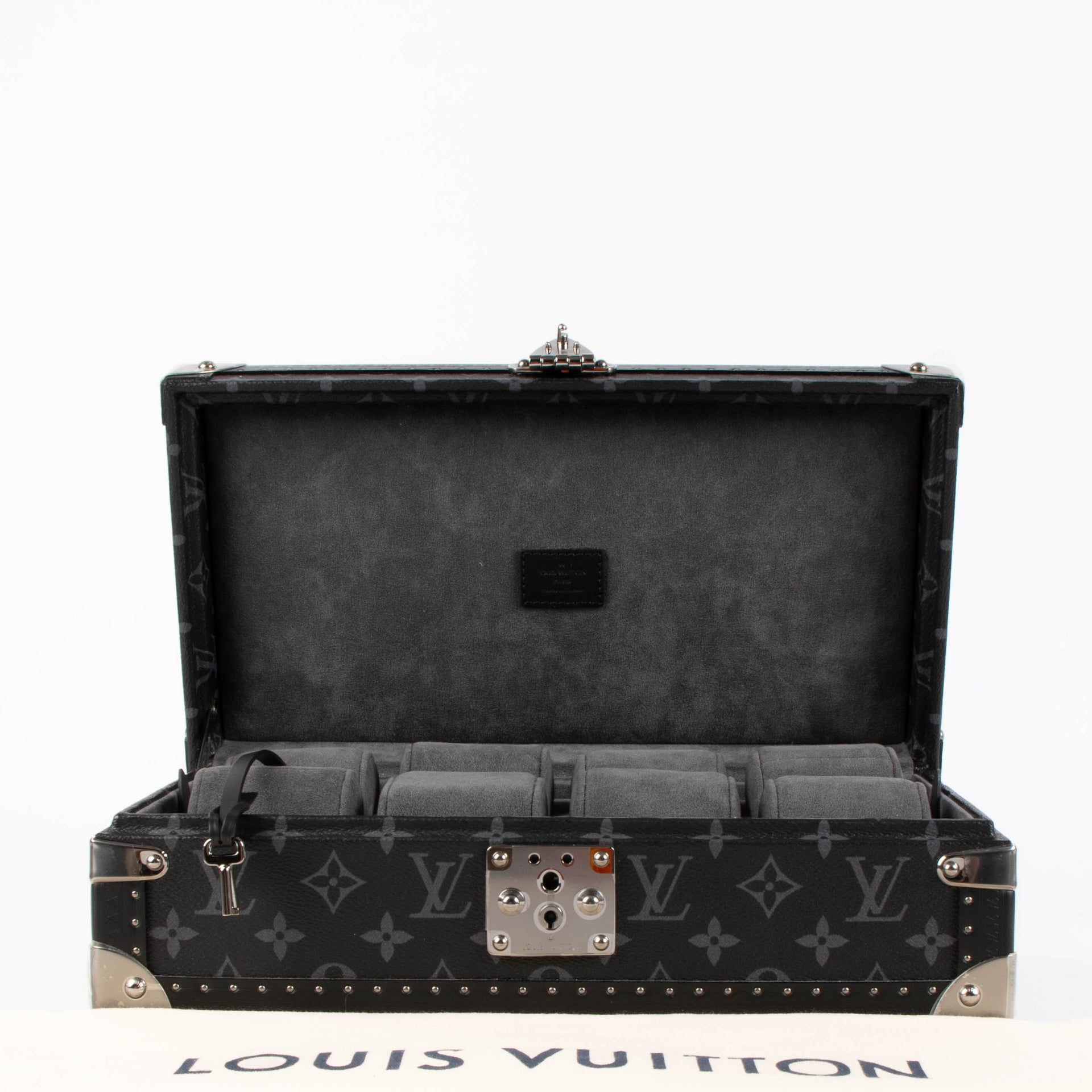 Louis Vuitton Monogram Eclipse 8 Watch Case