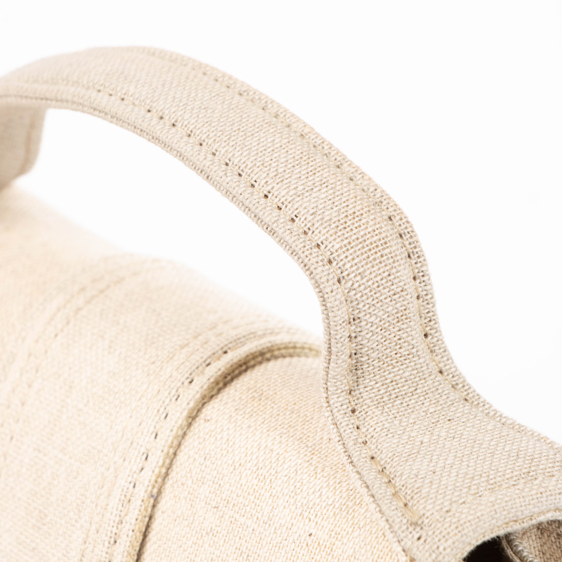Jacquemus Light Greige Canvas Le Bambino Bag