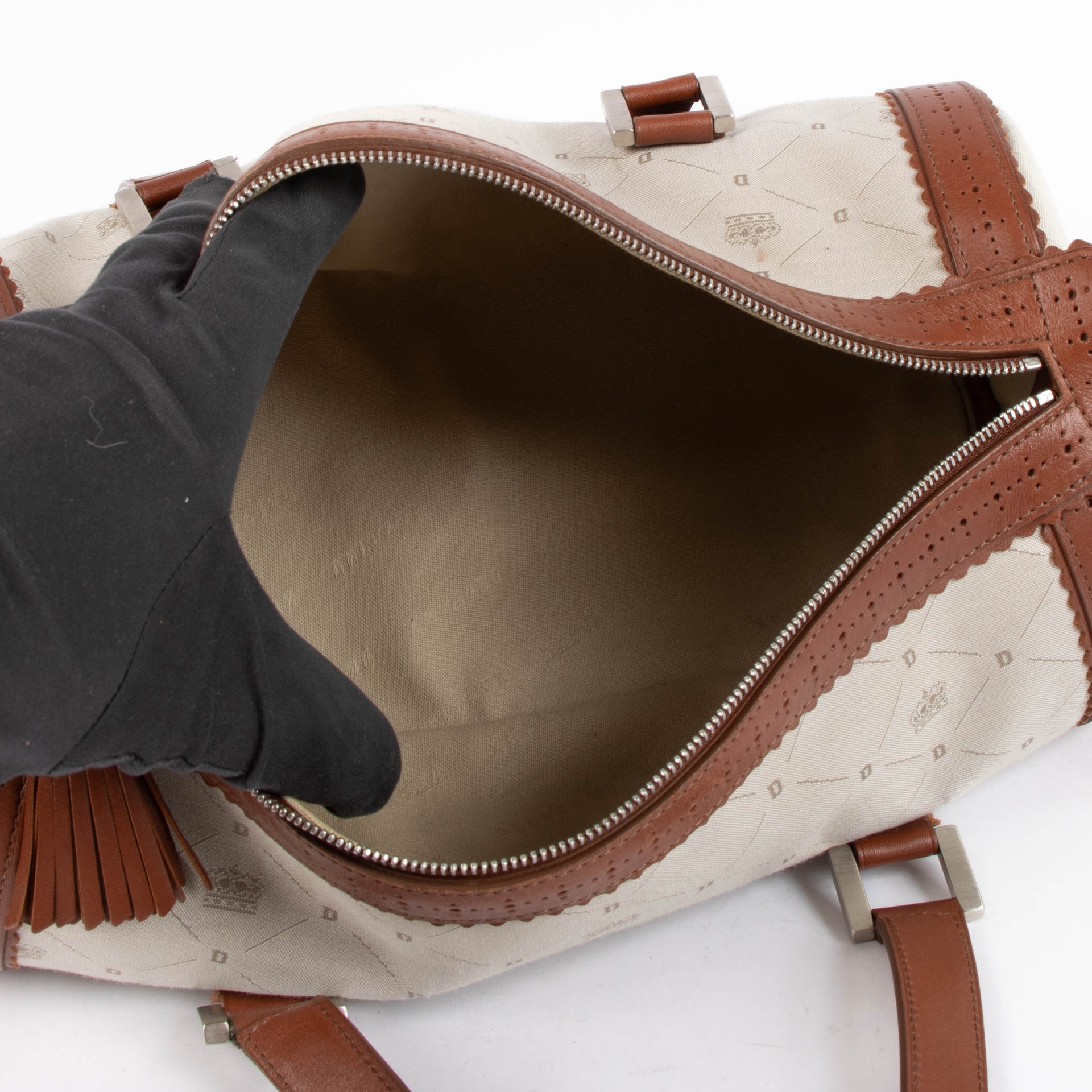 Delvaux Canvas Lily PM Bag