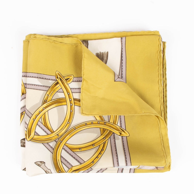 Hermes Carre de Soie 90 Ascot 1831 Scarf