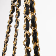 Shop Authentic Chanel Vintage Black Lambskin Medium Classic Flap 11.12 Bag on Labellov.com