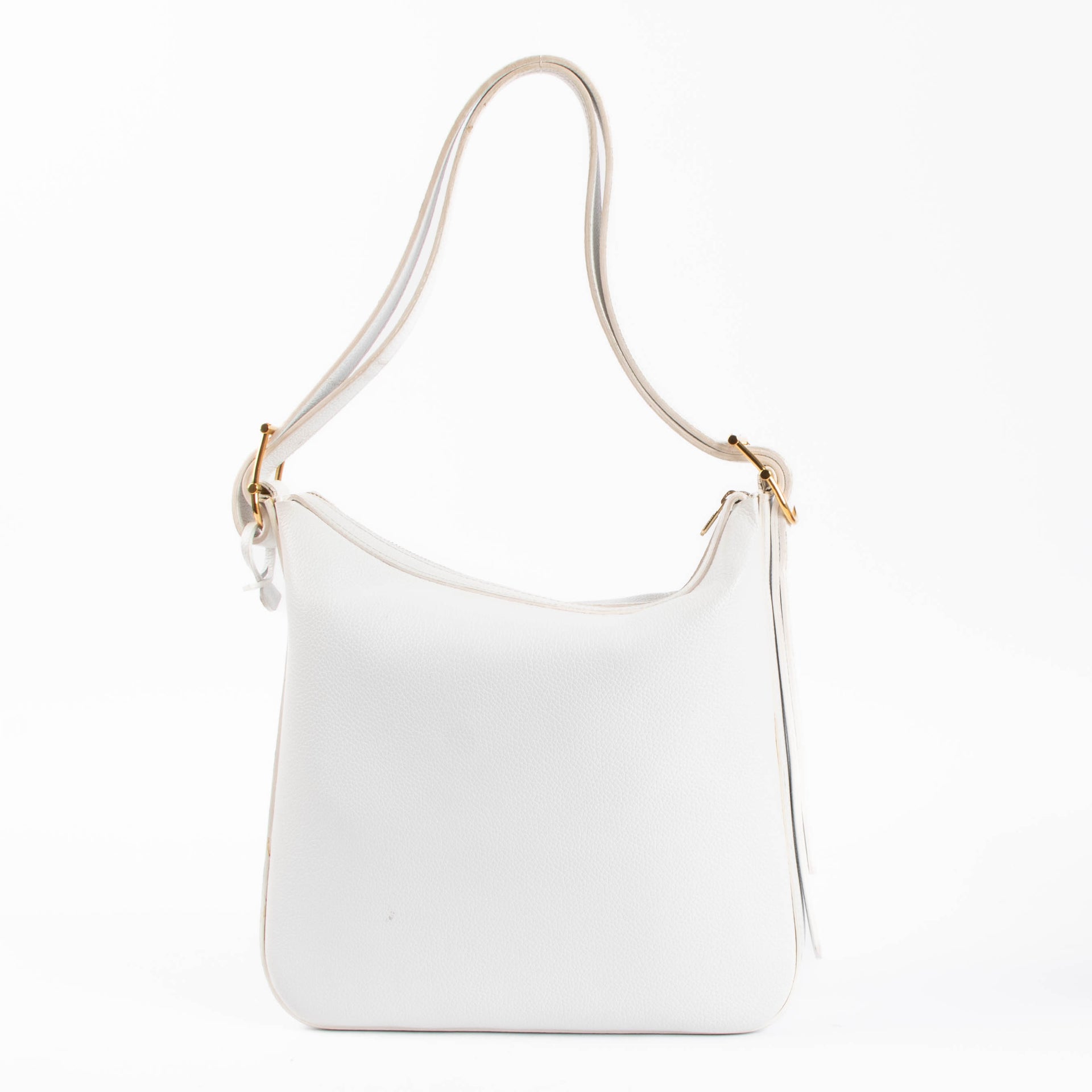 Shop the authentic Delvaux White Trotteur Mascotte Bag second hand on Labellov.com